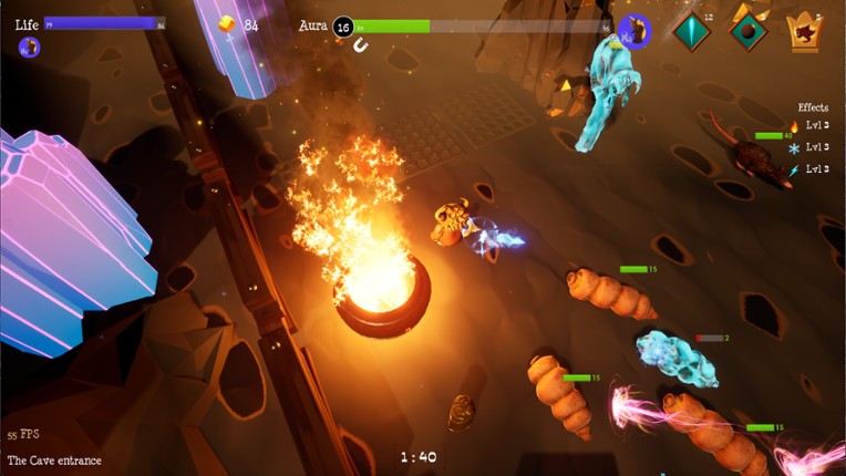 Sylvester and the entity of Dust screenshot