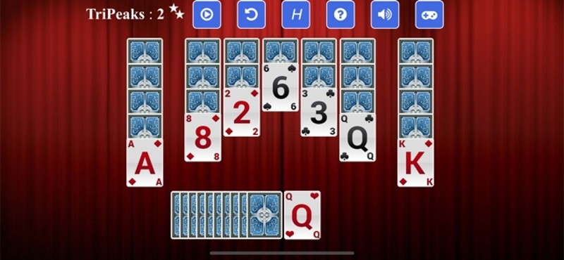 TriPeaks Solitaire + screenshot