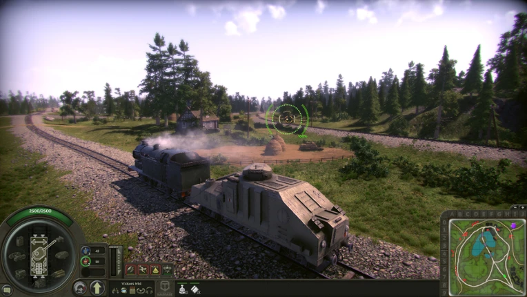 Armored Train Warfare screenshot