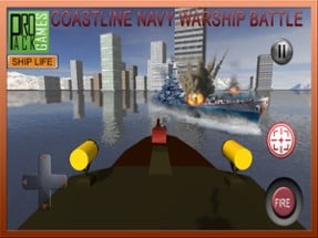 Coastline Navy Warship Fleet - Battle Simulator 3D Image