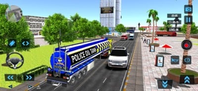 Euro Trucker Simulator Game 3D Image