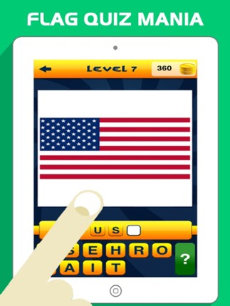 Flag Quiz Mania - Guess the world flags game screenshot