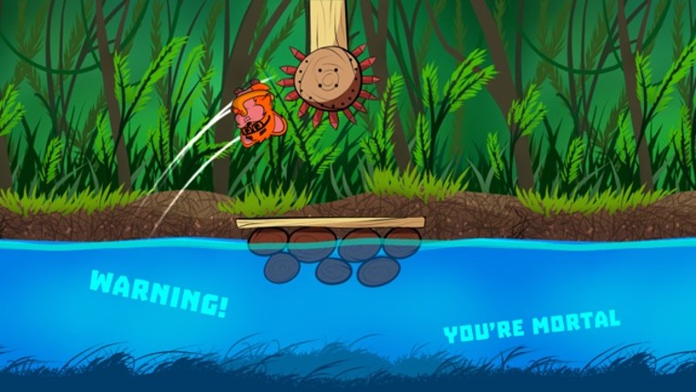 Floaty Hamster: Hard Endless Platformer Game FREE screenshot
