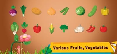 Fruits and Vegetables Puzzle Image