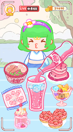 Mukbang ASMR Livestream Party Image