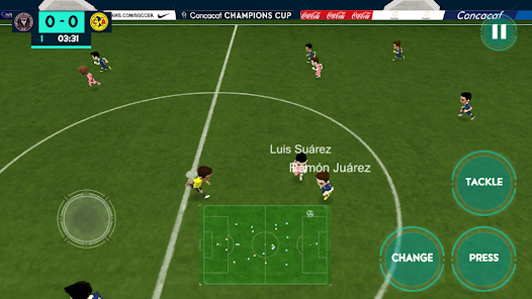 Copa Campeones Juego de fútbol screenshot