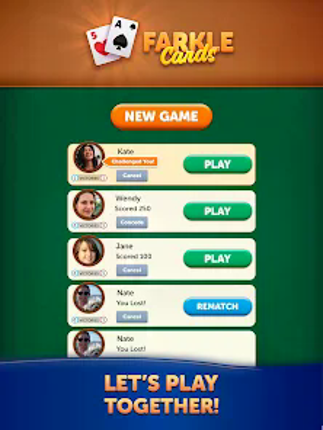 Farkle Cards screenshot