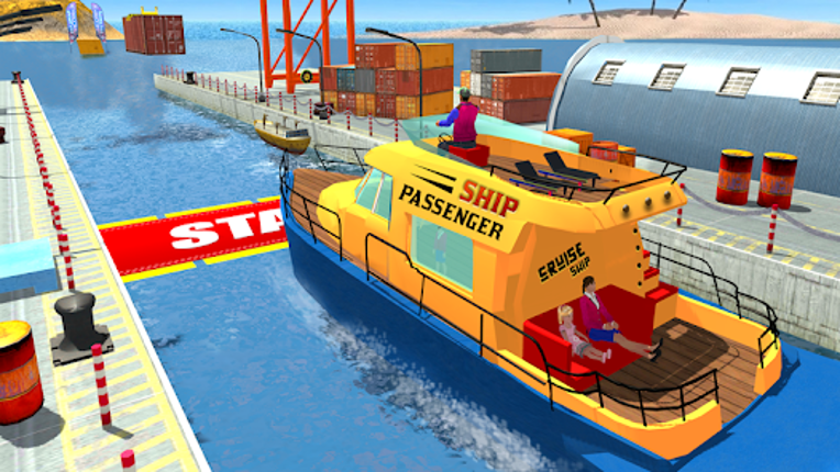 Water Boat Taxi Simulator Ship Image
