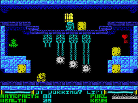 Cocoa and the Time Machine (ZX Spectrum & MSX) Image