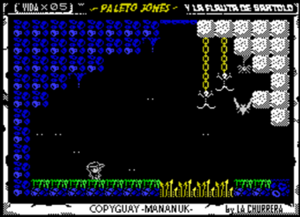 Paleto Jones & Bartolo's flute  (ZXSpectrum) Image
