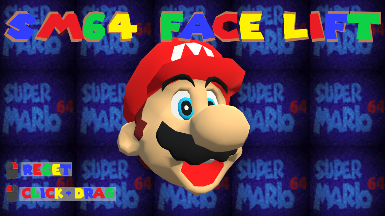 Games like SM64 Mario Gets A Face Lift