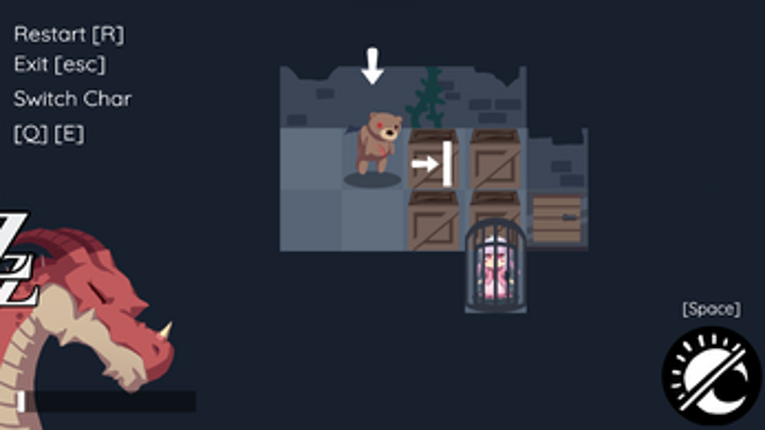 I am a Monster Saving the Princess I Captured While Trying Not to Let My Boss Dragon Notice Because They Are Unpleasant Image