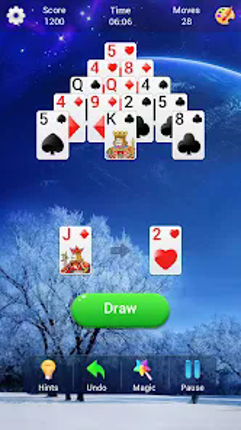 Pyramid Solitaire screenshot