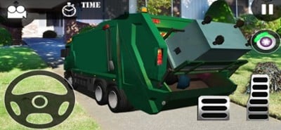 Garbage Truck Driver Image