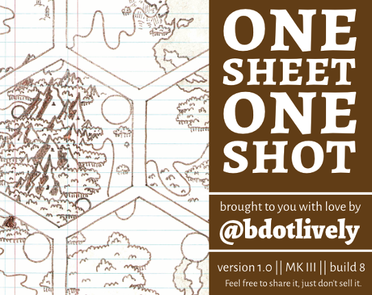 One Sheet One Shot || V1.0 Game Cover