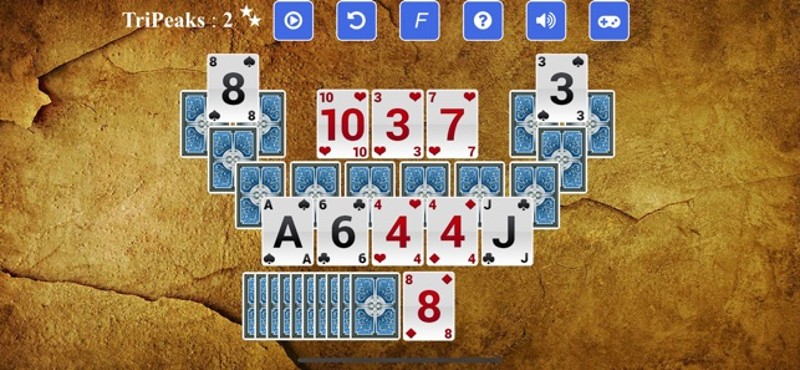 TriPeaks Solitaire + screenshot