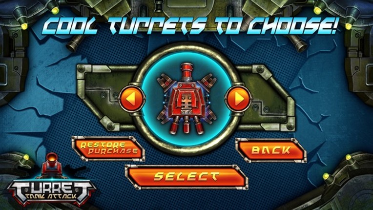 Turret Tank Attack - Skill Shoot-er Tower Defense Game Lite screenshot