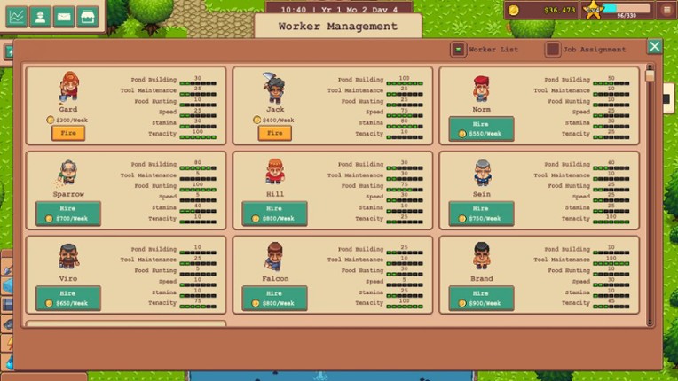 Aquaculture Land screenshot