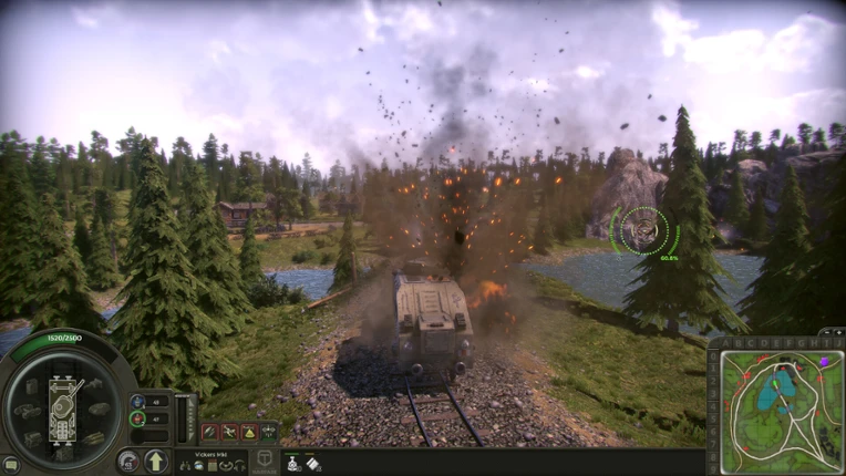 Armored Train Warfare screenshot