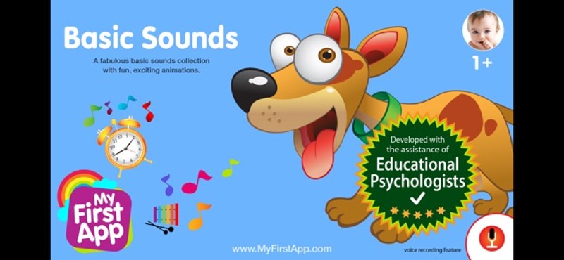 Basic Sounds - for toddlers screenshot