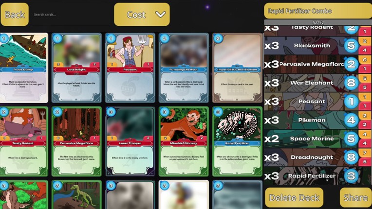 Chrono Cards screenshot