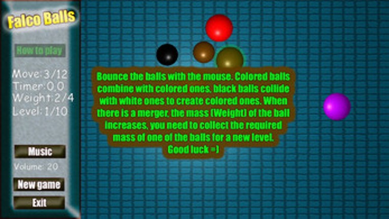 Falco Merging Balls Image