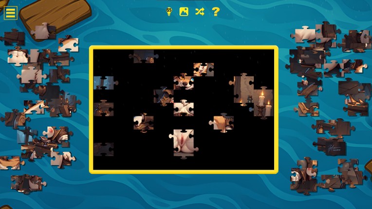 Furry Pirate Jigsaw screenshot