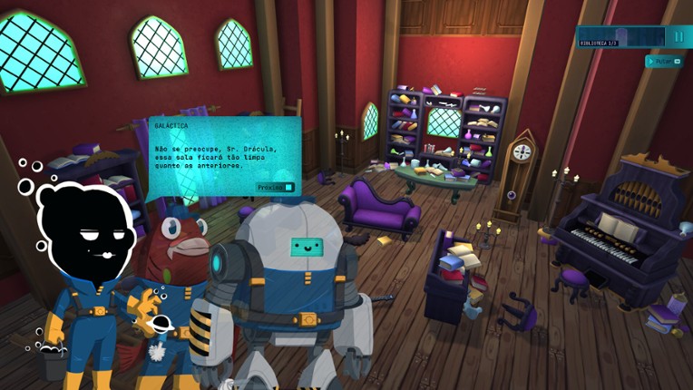 Galaxy Cleaners: Dracula's Castle screenshot