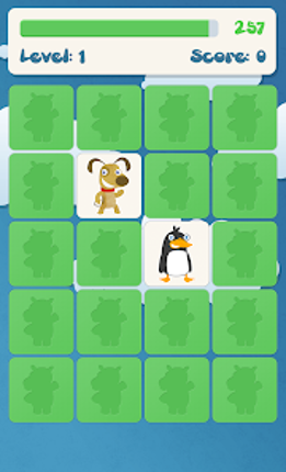 Animals memory game for kids screenshot