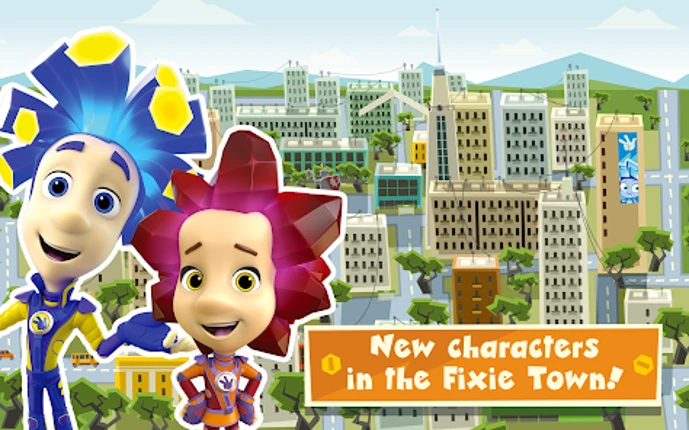 The Fixies Town Cool Kid Games screenshot