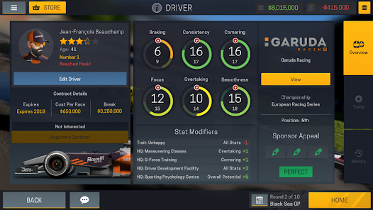 Motorsport Manager Mobile 2 screenshot
