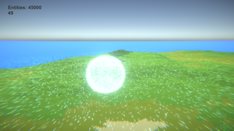Unity3D ECS Dragonball Z Demo! screenshot