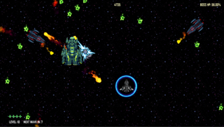 Retro Space Game Image