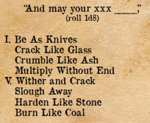 Ringwood's Guide to Curses and Cures of the Third Age Image