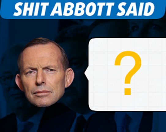Shit Abbott Said Image
