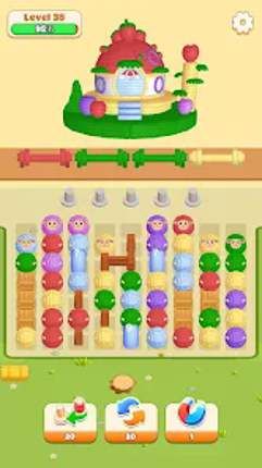 Wool Out 3D-Color Yarn Sort screenshot