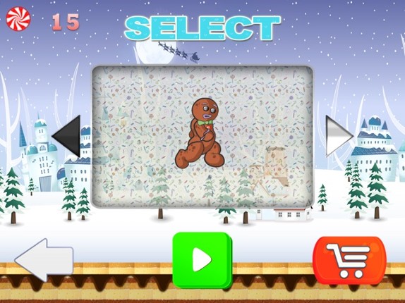 Ginger-Bread Man Run-ning : Candy and Cookie House Edition screenshot