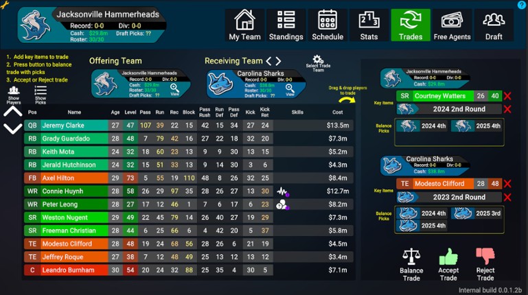 Head Coach Tactics screenshot