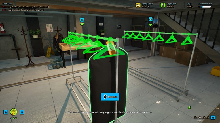 Laundering Simulator - Clean Cash and Laundry screenshot