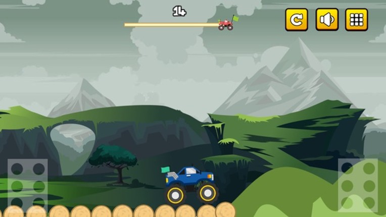 Monster Truck Mania : Hill Racing screenshot