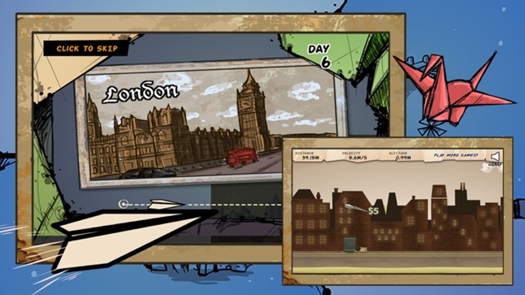 Paper Airplane Toss screenshot