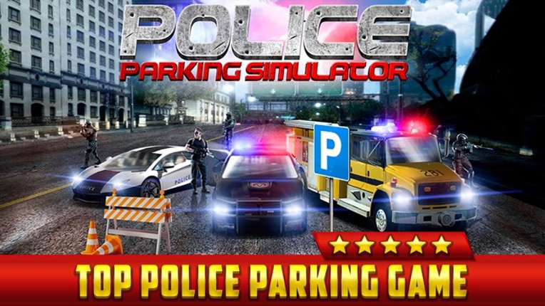 Police Car Parking Simulator Game - Real Life Emergency Driving Test Sim Racing Games screenshot