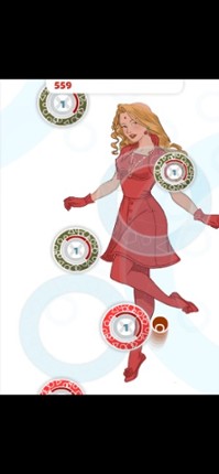 Pretty girl bubble screenshot