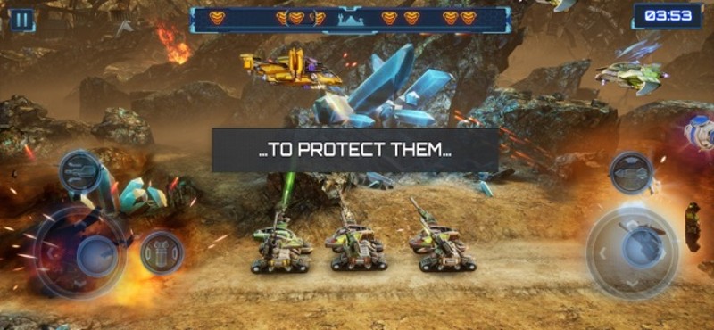 Red Siren: Space Defense screenshot