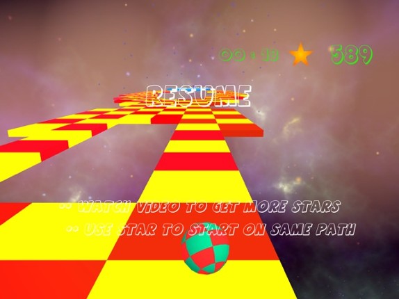 Roll The Ball In Space screenshot