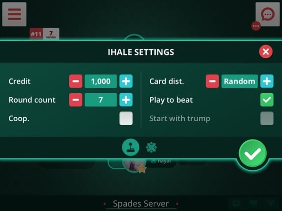 Spades Auction screenshot