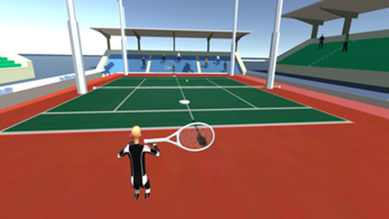 Tennis Exhibition 3d Image