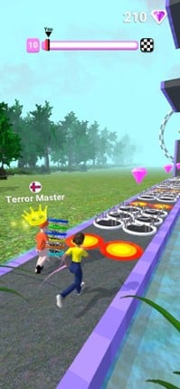 Trampoline Race screenshot