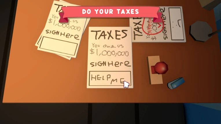 A Normal Quiz Game where you try to solve questions but the questions have tricks and gimmicks and if you get them wrong you have to beat a wacky punishment but they are kinda fun so you lowkey wanna do them even if it means getting the question wrong. screenshot
