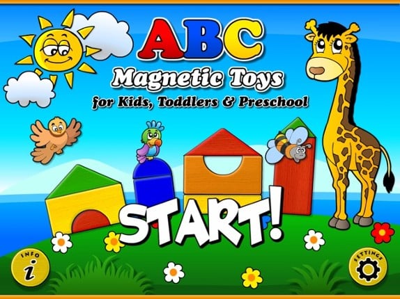Abby Magnetic Toys (Letters, Shapes, Toys, Animals, Vehicles) for Kids HD free screenshot